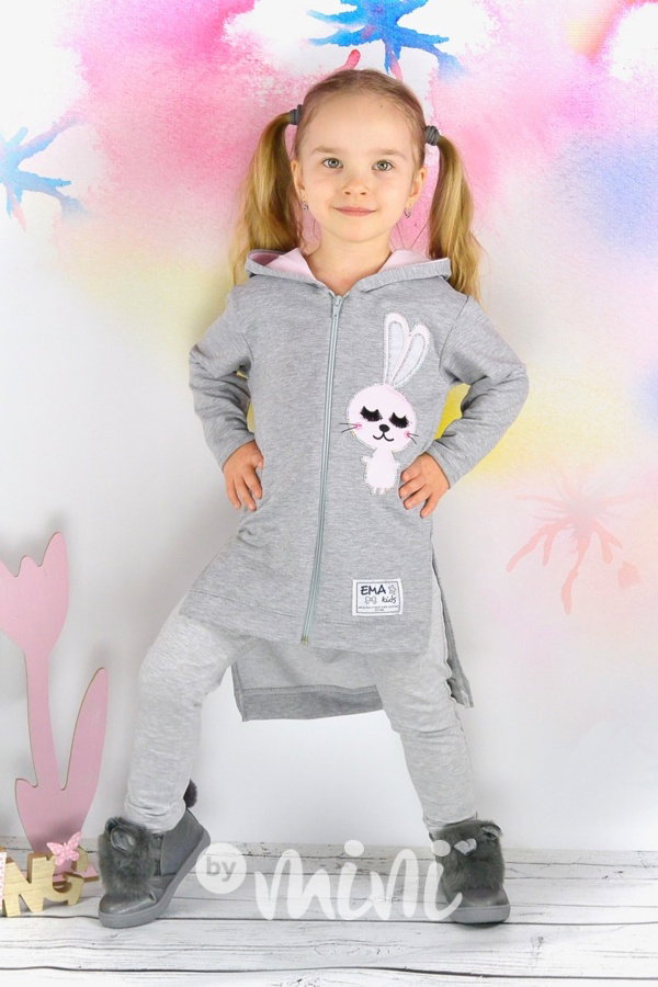 Bunny tunikomikča grey