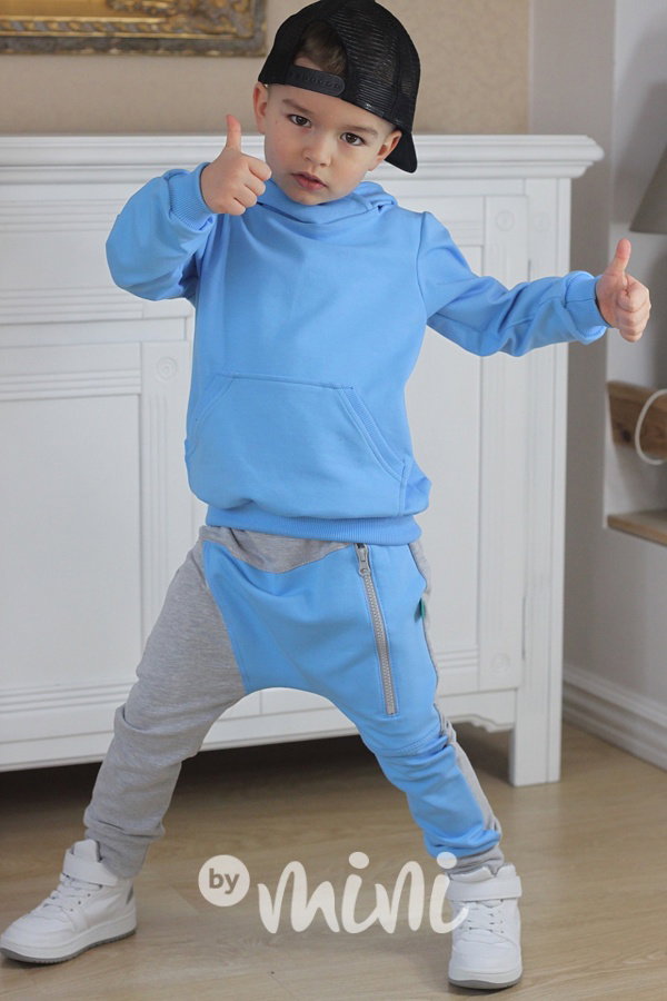 Sky blue mikina