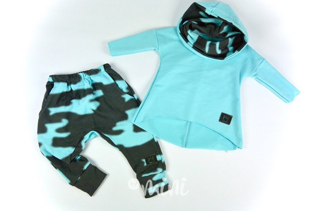 Sky blue army komplet