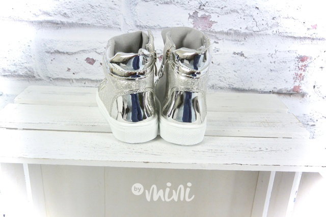 Silver sneakers
