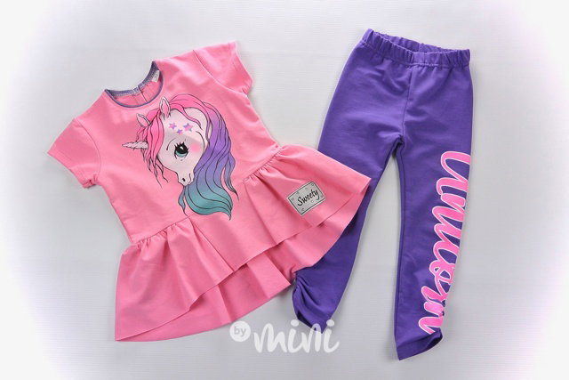 Unicorn pink komplet