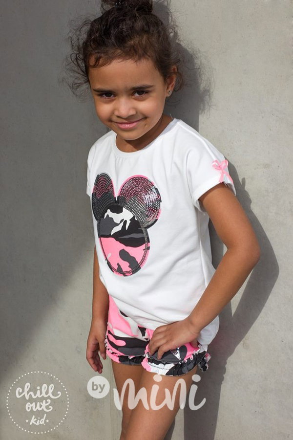 Summer pink army Mickey komplet