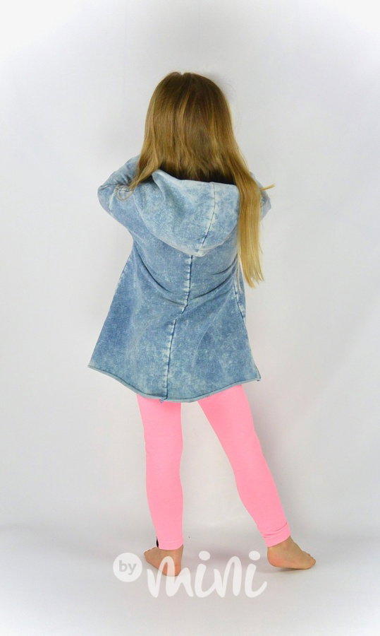 Atypická jeans mikina