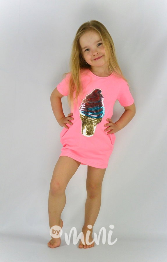 Ice cream neon dress