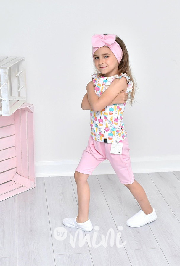 3ks Ice cream komplet pink