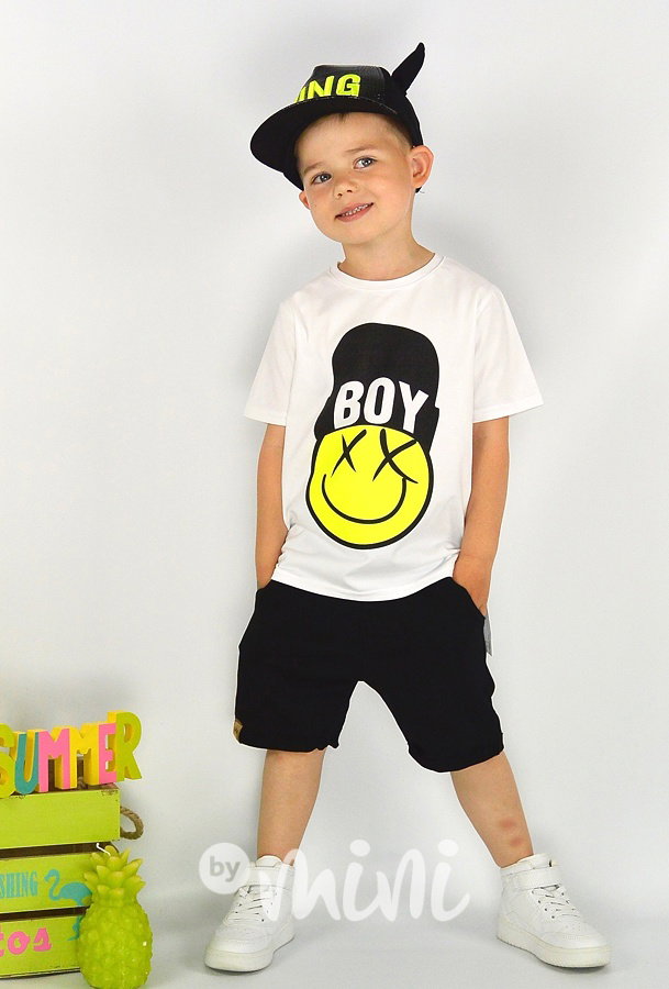 BOY triko bílé