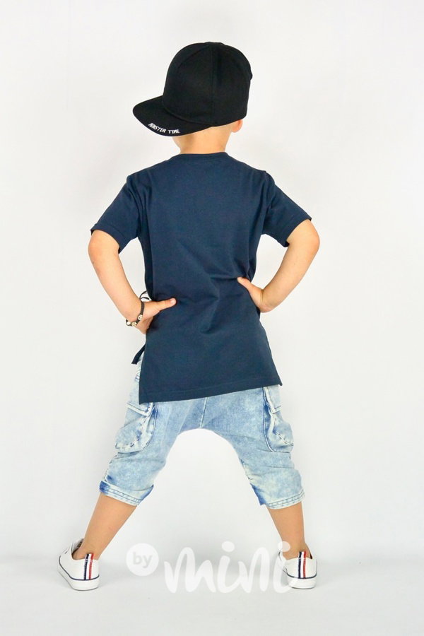 Jeans letní baggy kapsáče