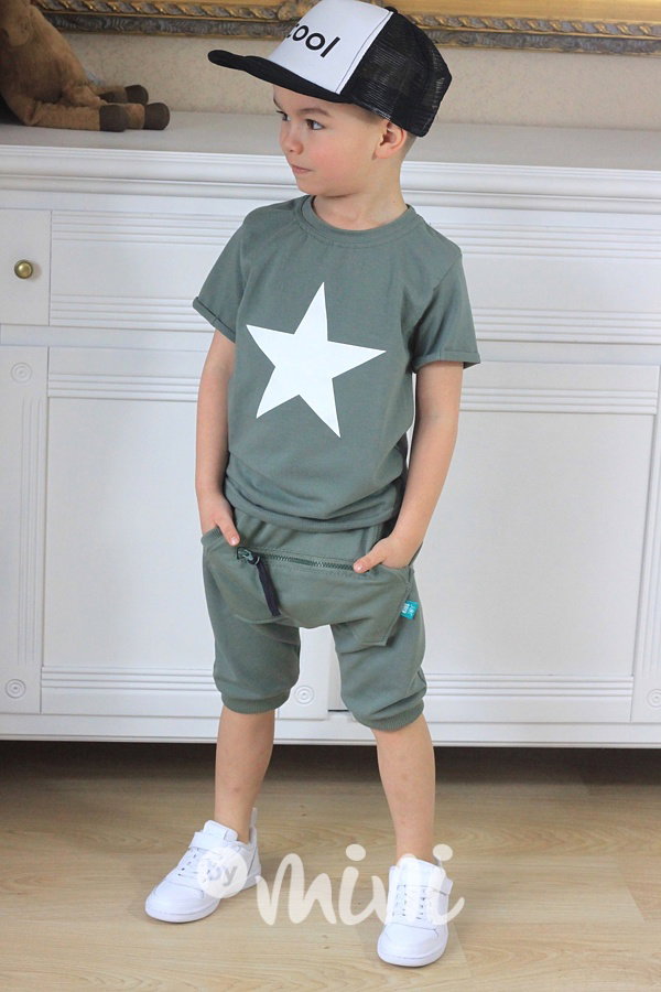 Khaki star set