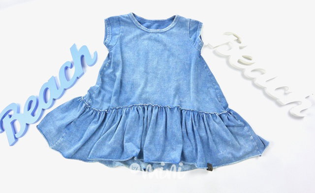 Jeans šaty pro dívky