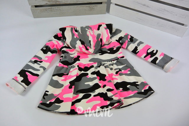 Pink army mikča na zip