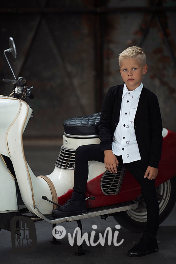 Černé baggy elegant