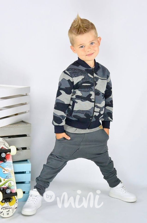 Antracit grey baggy tepláčky