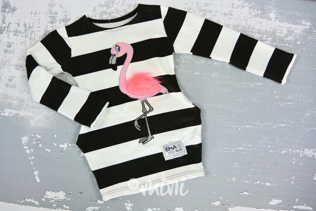 Flamingo pruhovaná tunika