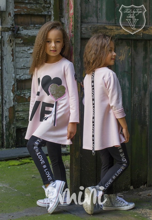 #LOVE tunika + legíny