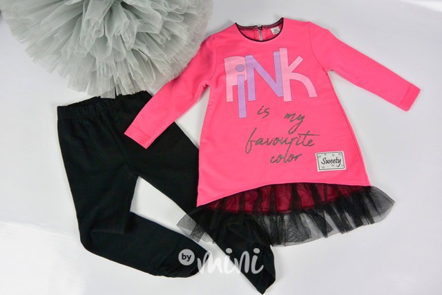 My color tunika + legíny dark pink