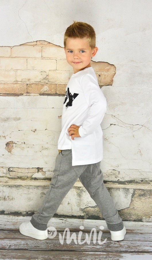 BOY white triko