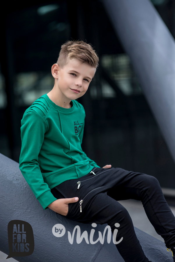 Černé baggy tepláčky se zipy