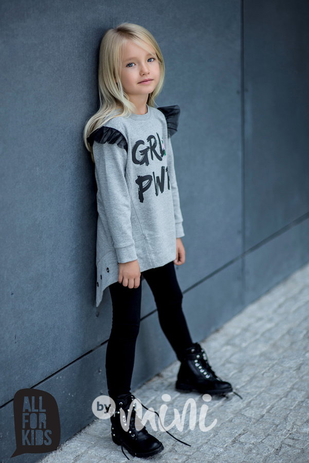 GRL grey tunika + legíny