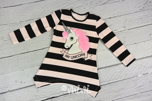 Pruhovaná UNICORN tunika