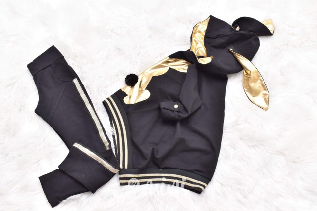 Gold bunny souprava