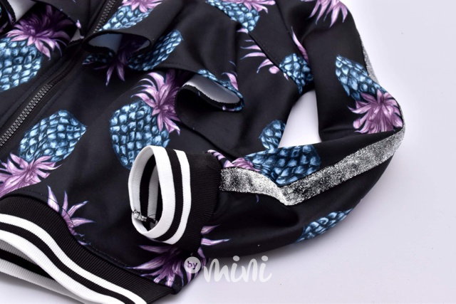 Designová teplá mikčobunda ananas