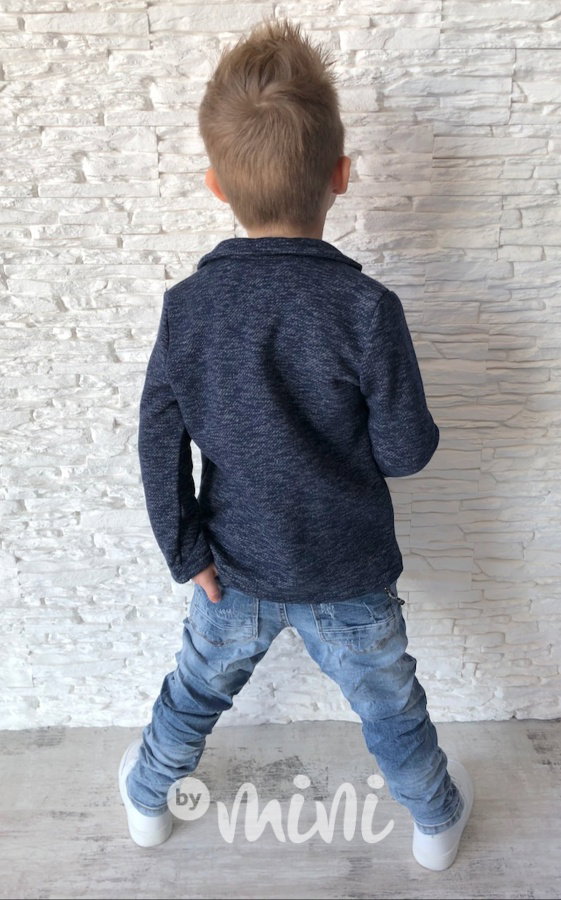 Jeans melange sáčko