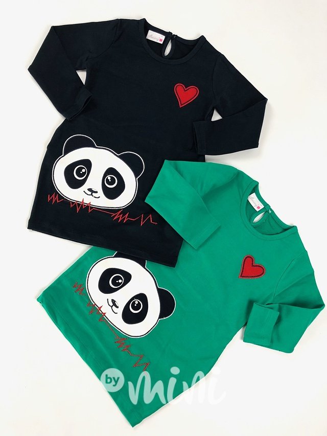 Panda tunika green