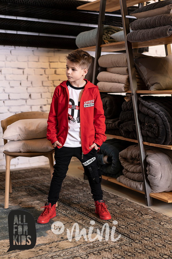 Original prodloužená fashion mikina