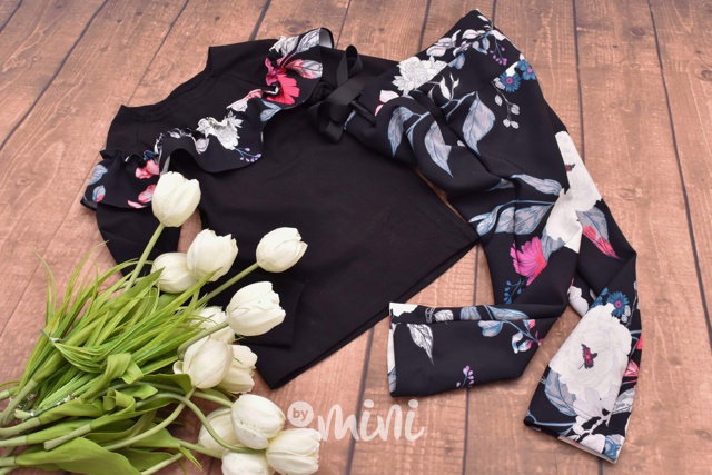 Luxury FLOWER dívčí komplet