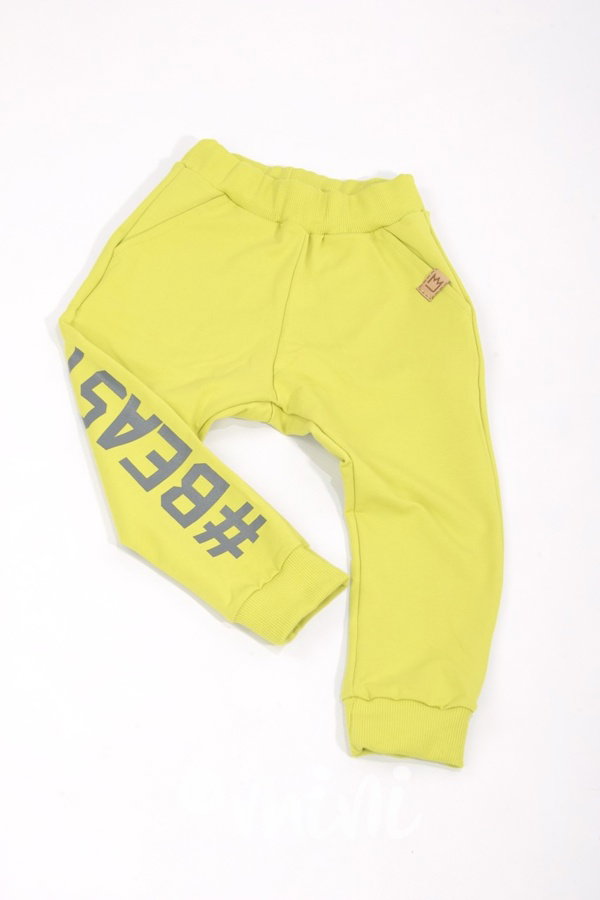 #BEAST lemon baggy tepláčky