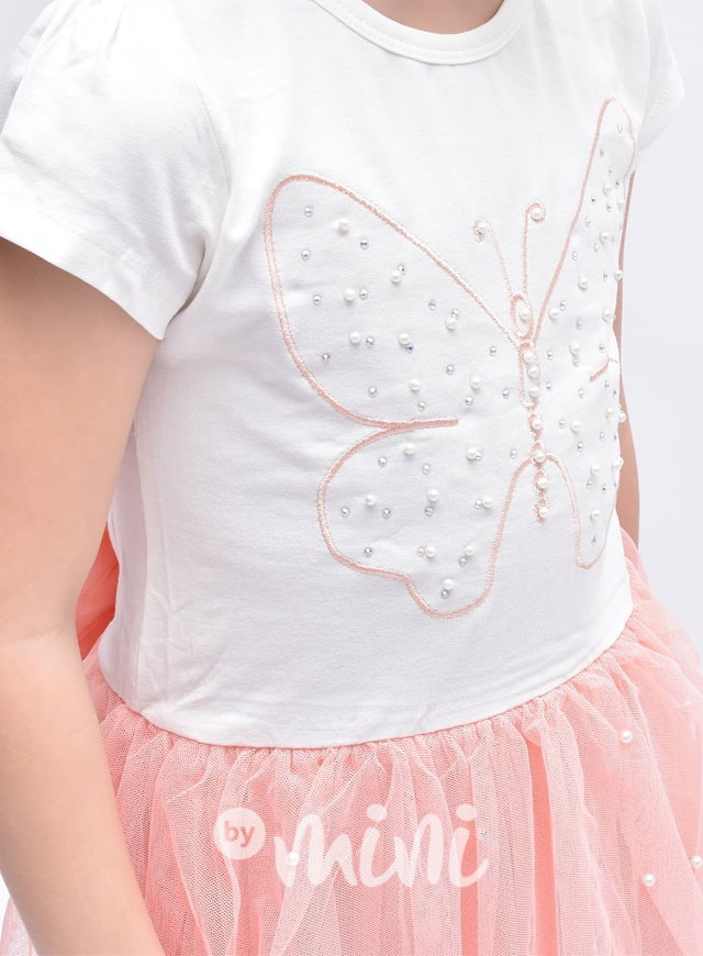 Perličkové Butterfly šaty
