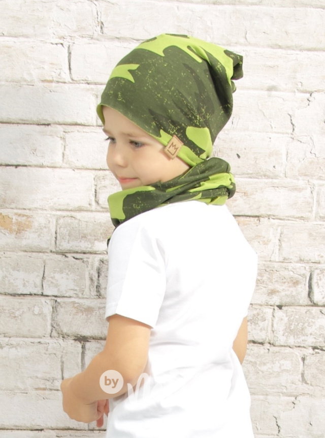 Green army kapsáče + houmleska s nákrčníkem