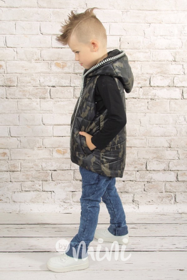Army vesta s maxi zipem
