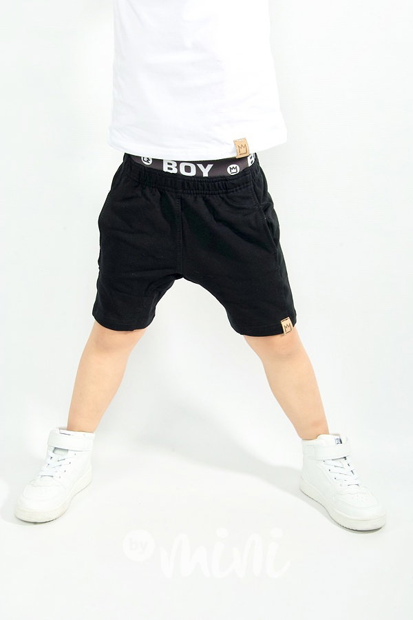 BOY chlapecké kraťasy černé