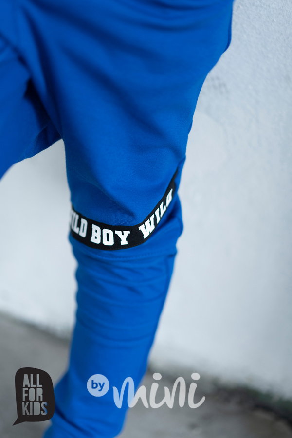 Wild boy chlapecké triko + tepláky modré