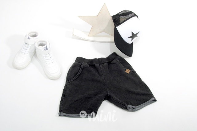 Dark jeans shorts - chlapecké džínové kraťasy