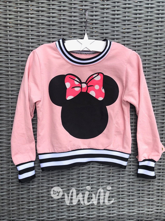 Minnie růžová mikina