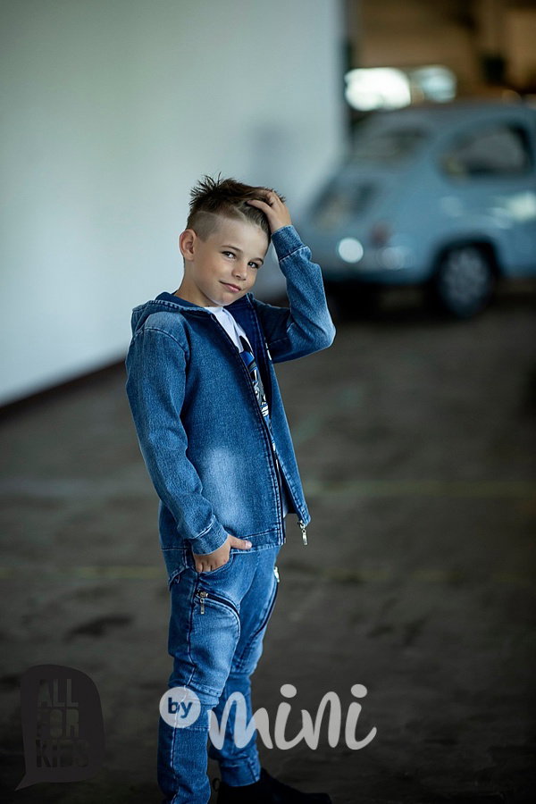 Jeans urban mikina