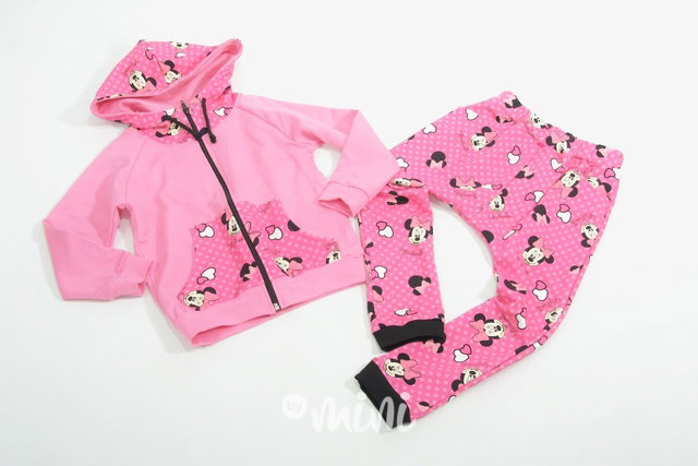 Dětská dívčí Minnie pink teplákovka