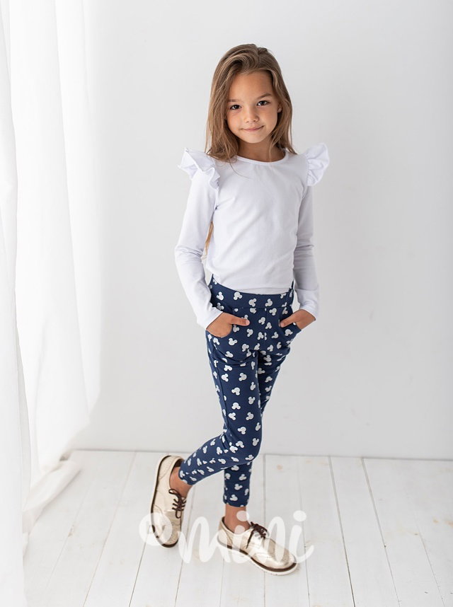 Silver Mickey pants