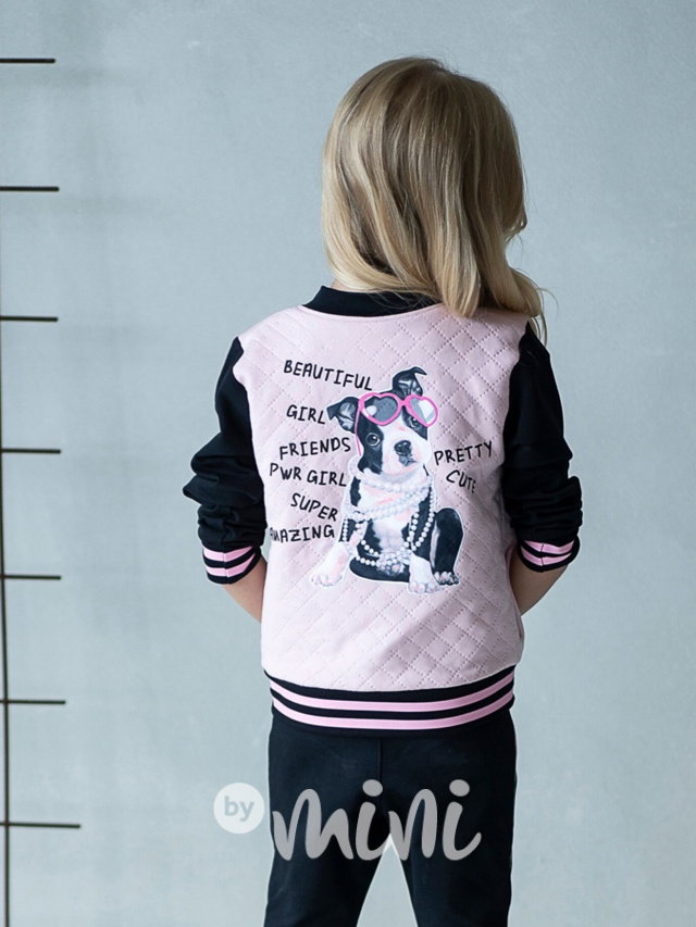 Fashion dog mikina pink