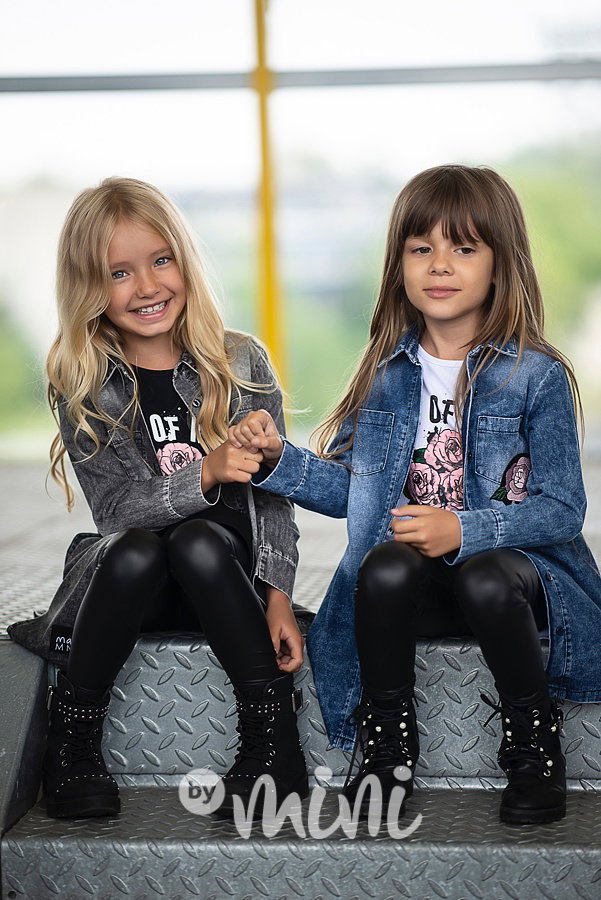 *Premium* ice black jeans košile