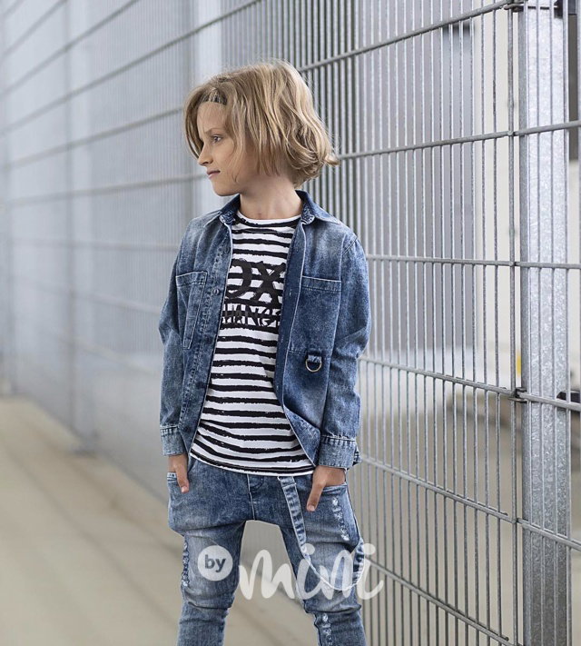 *Premium* blue denim košile