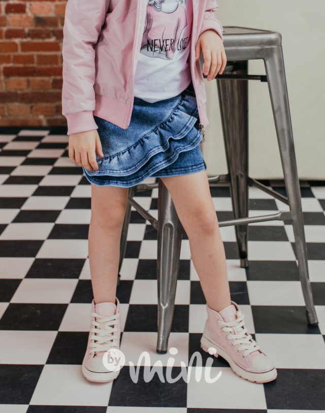 Cotton jeans sukně blue *AFK*