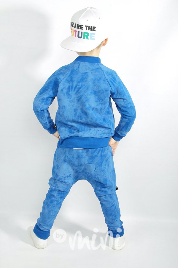 Blue tie dye souprava