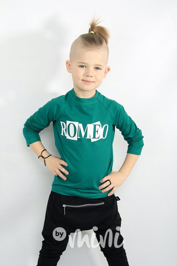 Chlapecké triko ROMEO - zelené