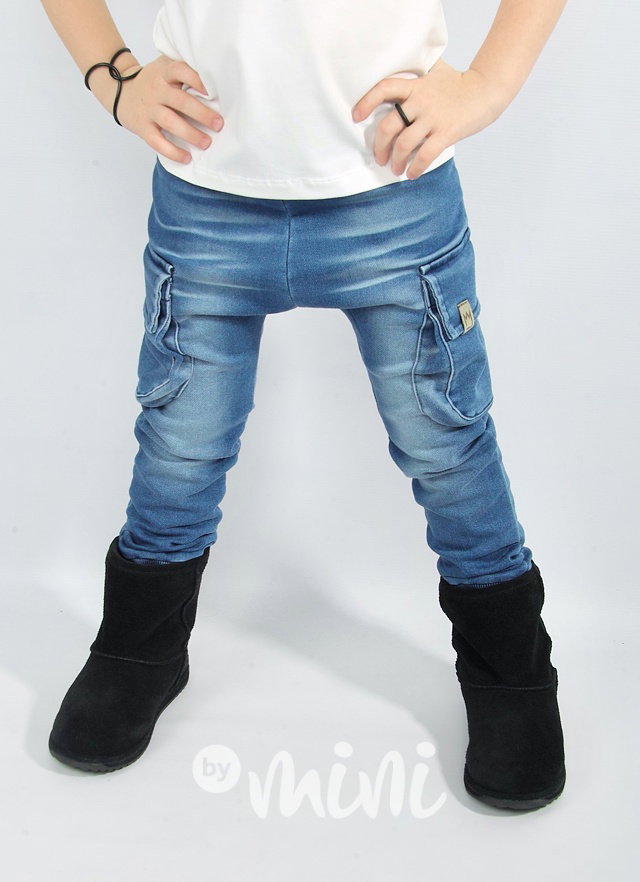 Jeans chlapecké baggy kapsáče