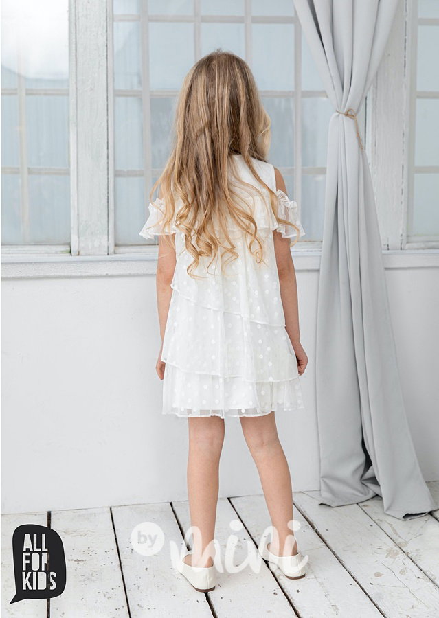 Elegant BOHO šaty - white