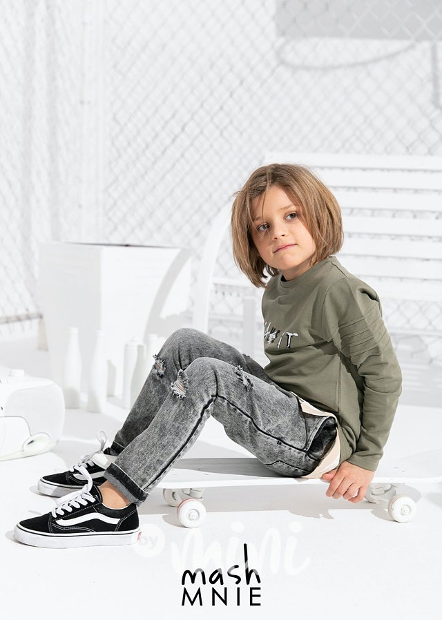 Jeansy ripped style ice black *Premium*