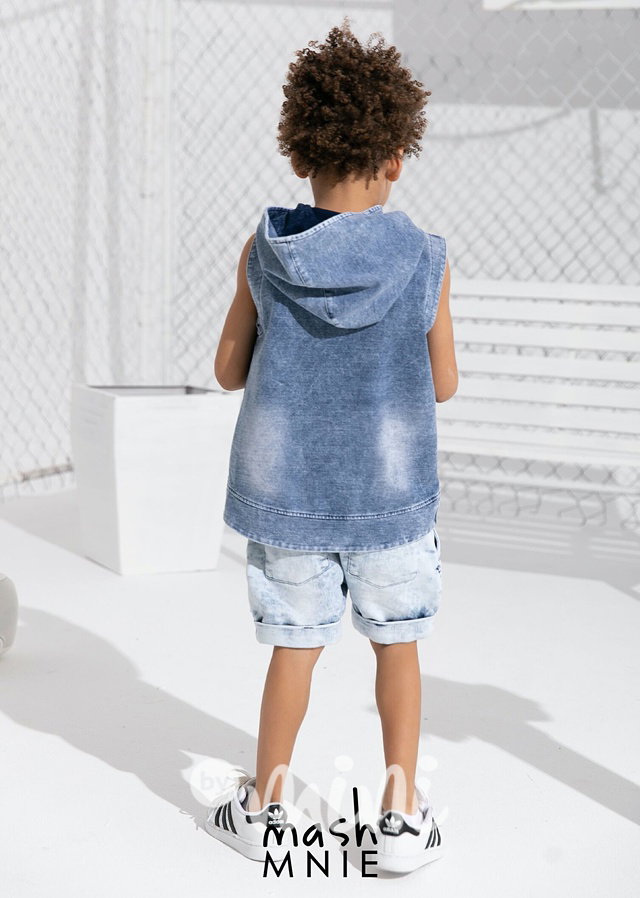 Hoodie blůzka s kapucí jeans *Premium*